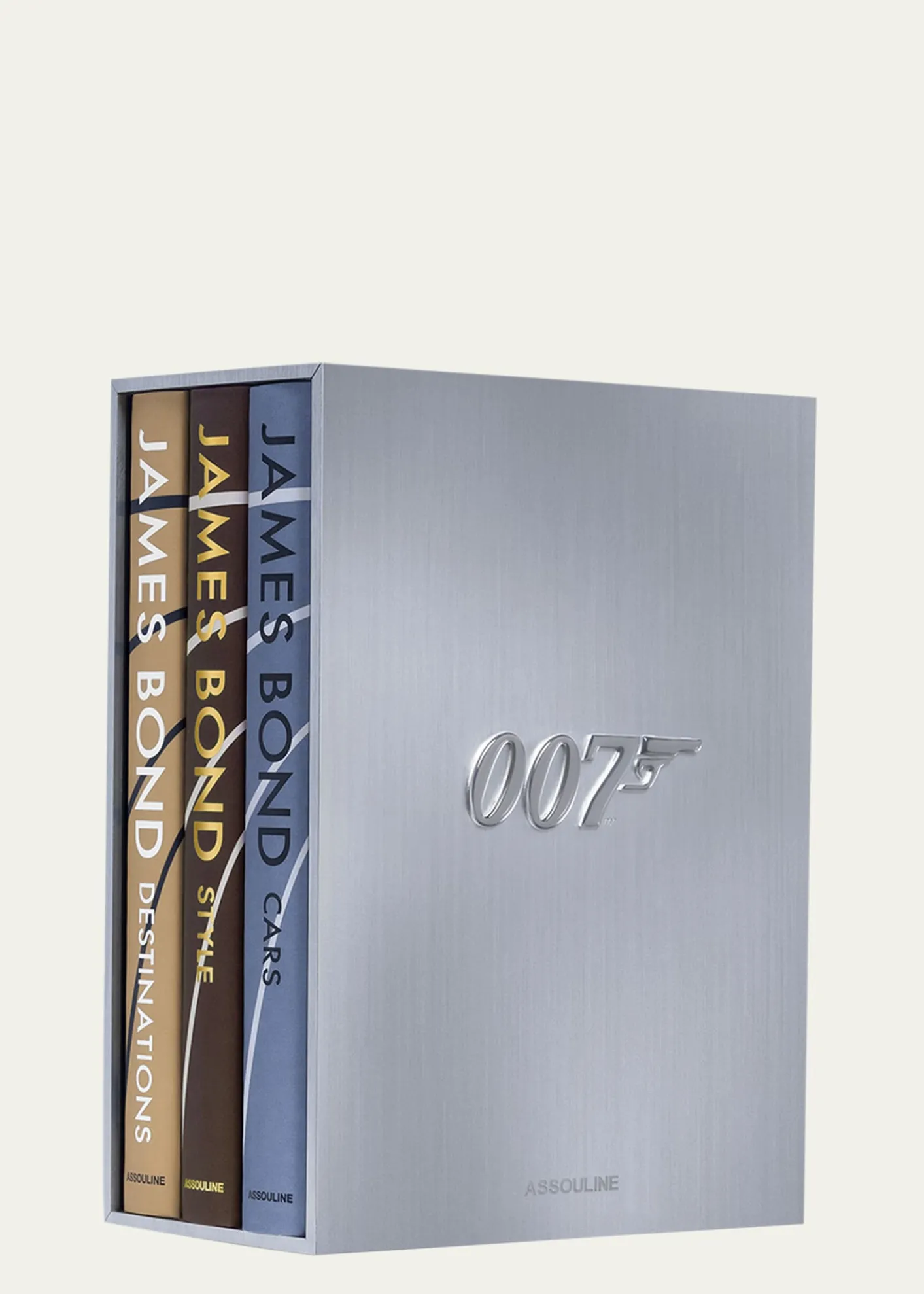 Assouline"James Bond Trilogy with Special Edition Slipcase" Collection