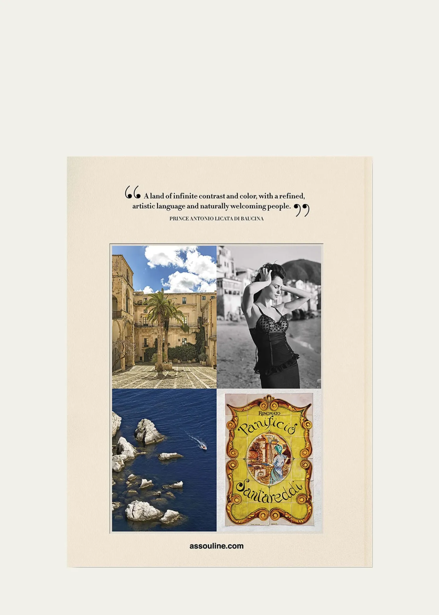 Assouline"Sicily Honor" Book by Gianni Riotta