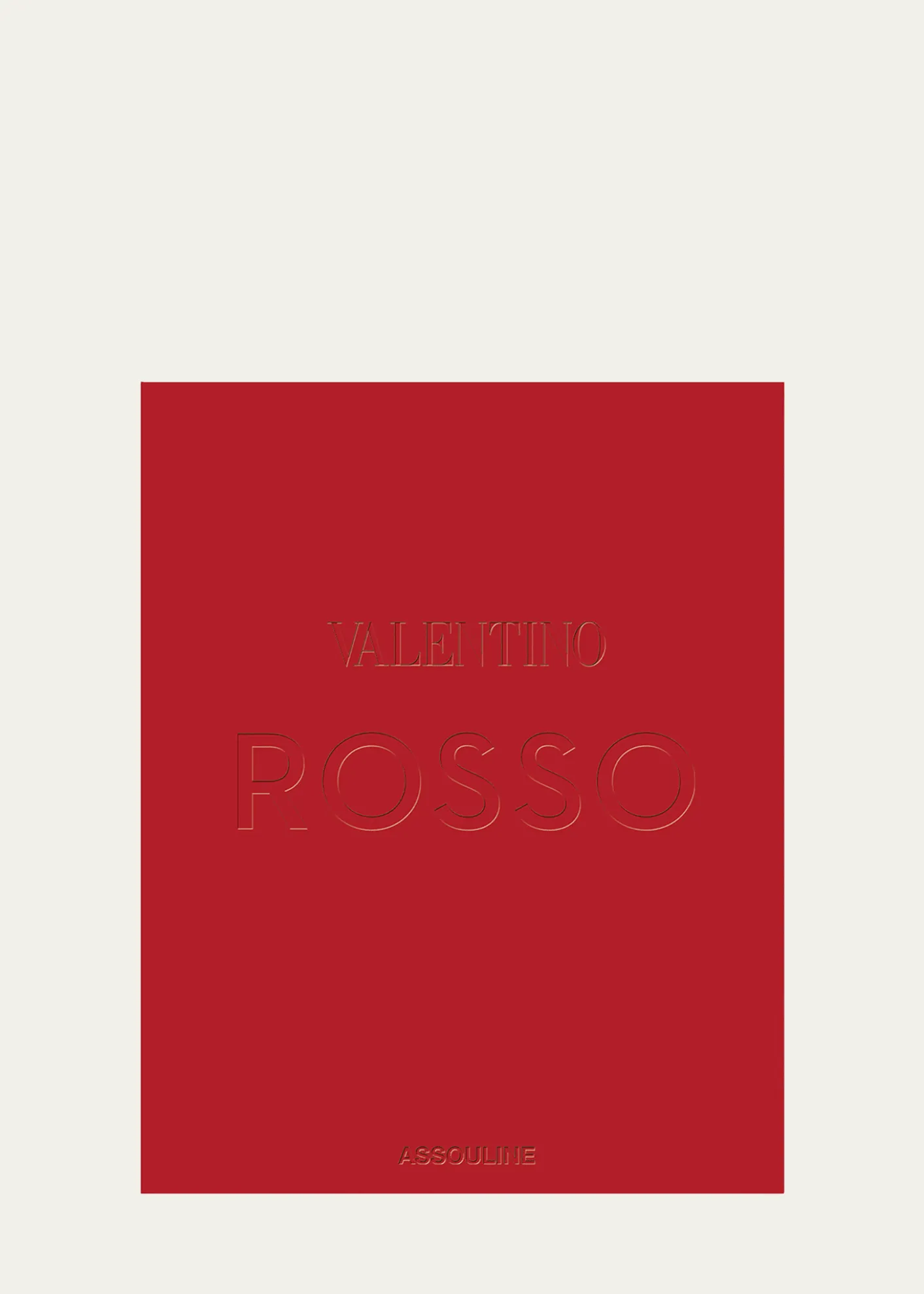 Assouline"Valentino Rosso" Coffee Table Book