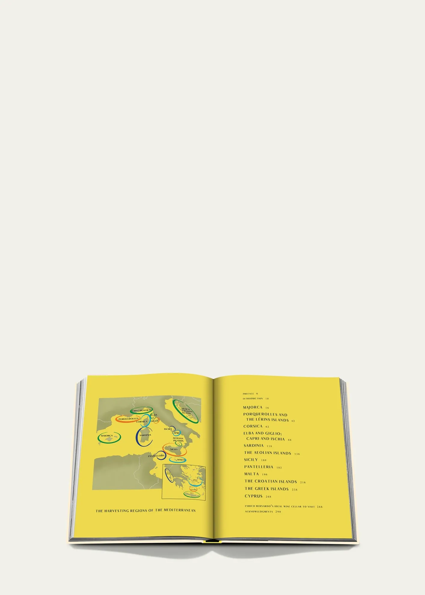 Assouline"Wine & Travel: Mediterranean Islands" Book by Enrico Bernardo