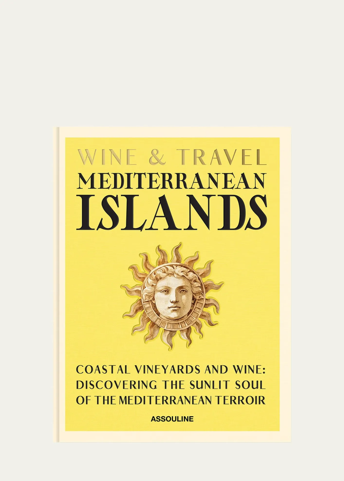 Assouline"Wine & Travel: Mediterranean Islands" Book by Enrico Bernardo