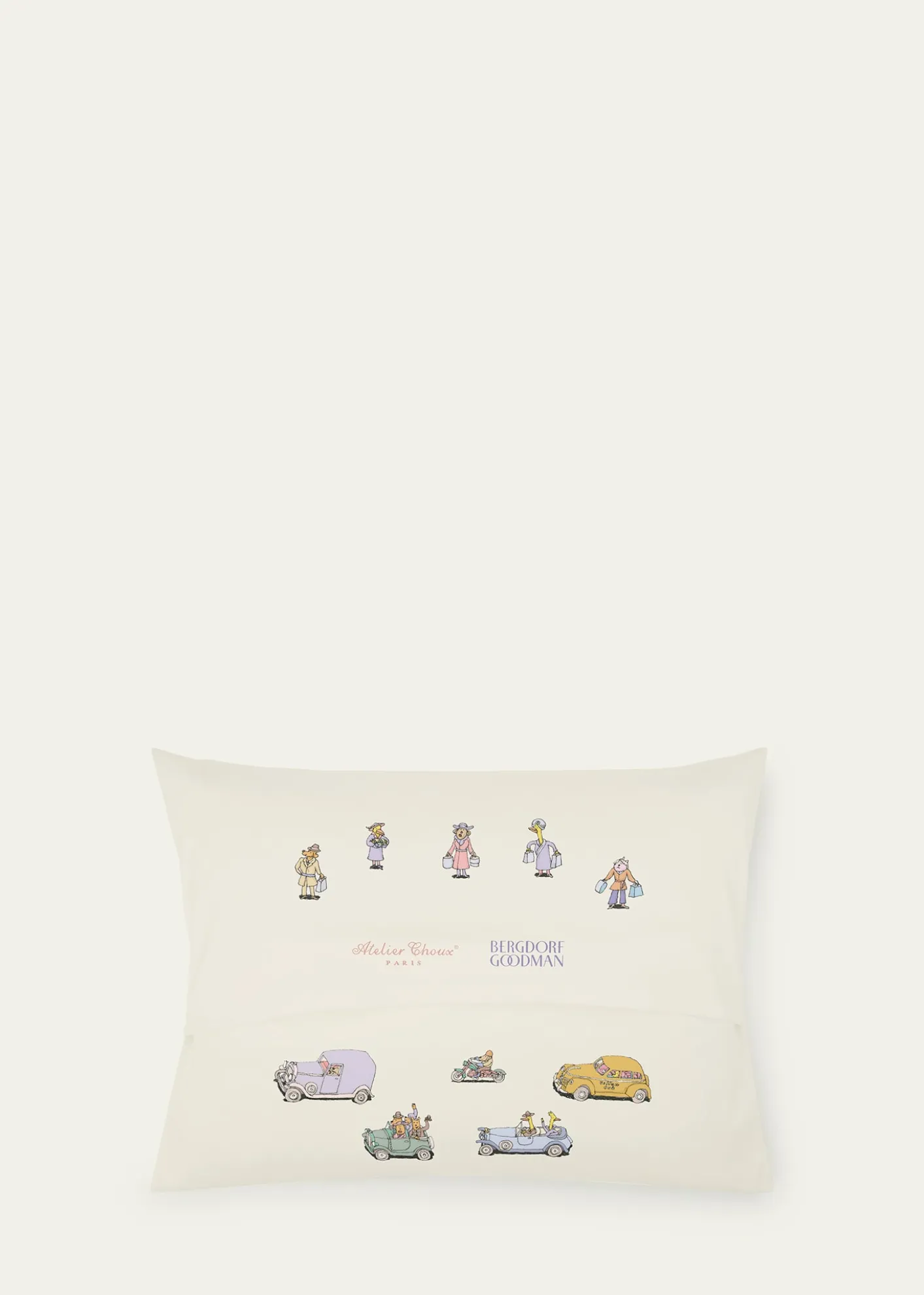 Atelier ChouxBergdorf Goodman Satin Cushion
