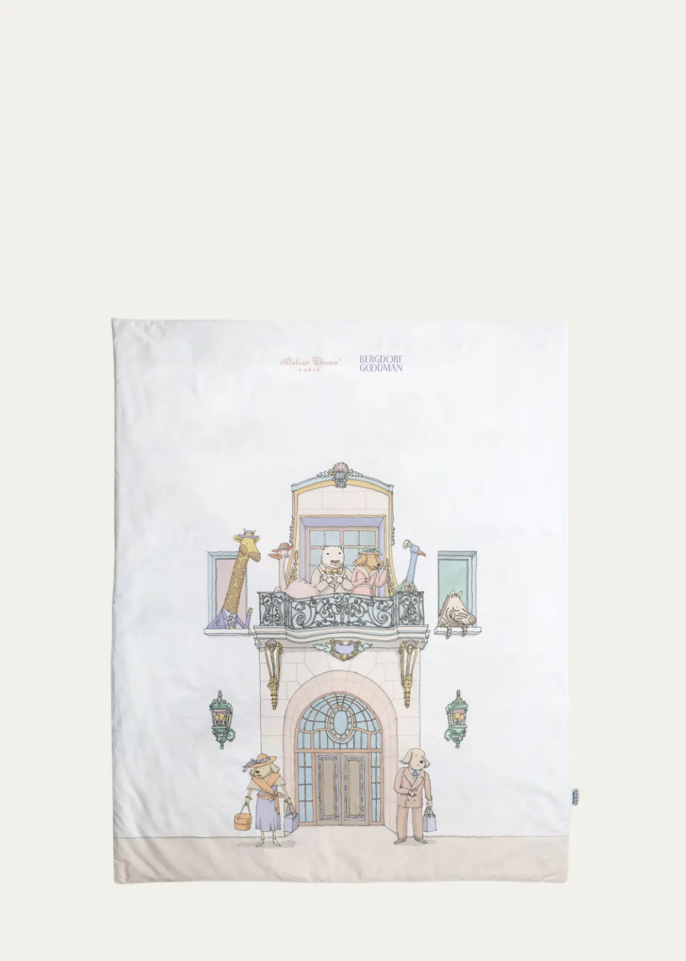 Atelier Chouxx Bergdorf Goodman Custom Reversible Quilt