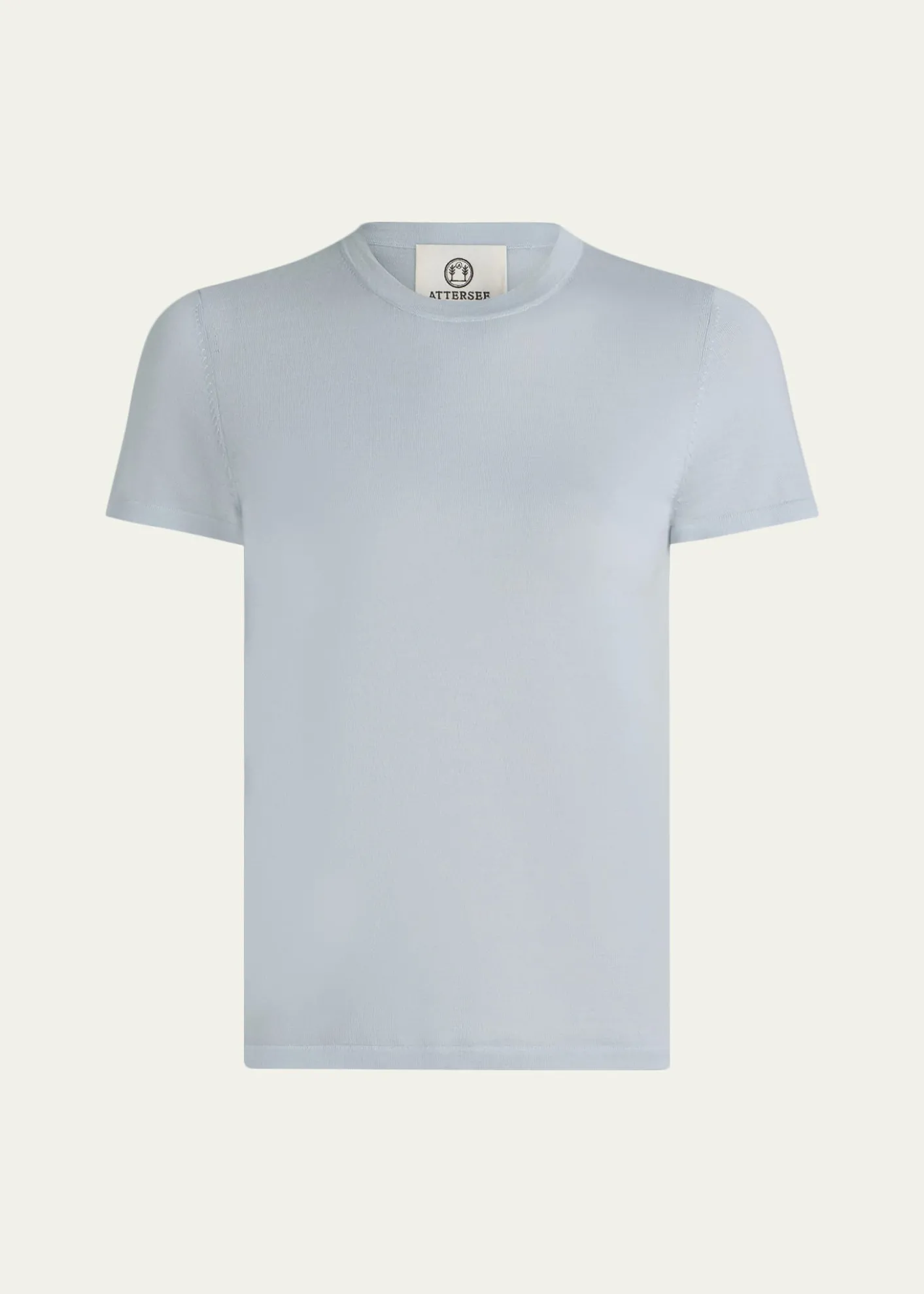 AtterseeCashmere and Silk Short-Sleeve Tee
