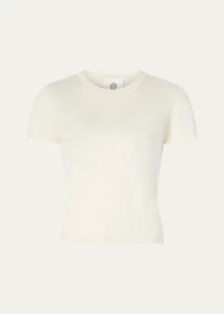 AtterseeCashmere-Silk Short-Sleeve Tee