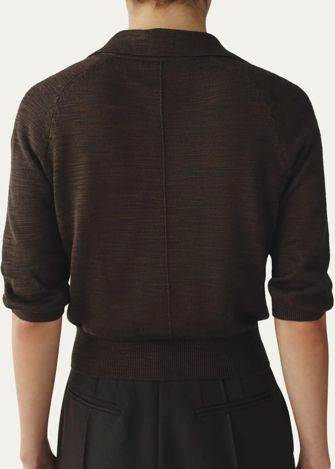 AtterseeLinen Knit Polo