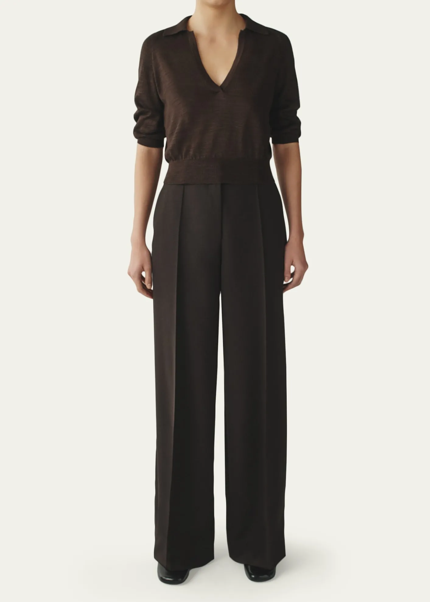 AtterseeLinen Knit Polo