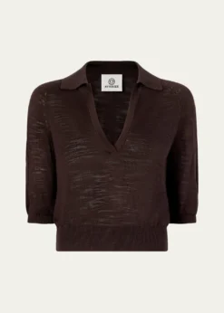 AtterseeLinen Knit Polo