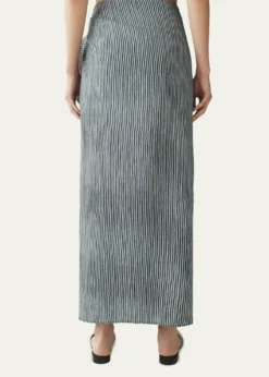 AtterseeLinen Stripe Sarong Coverup