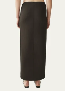 AtterseeViscose Crepe Midi Skirt