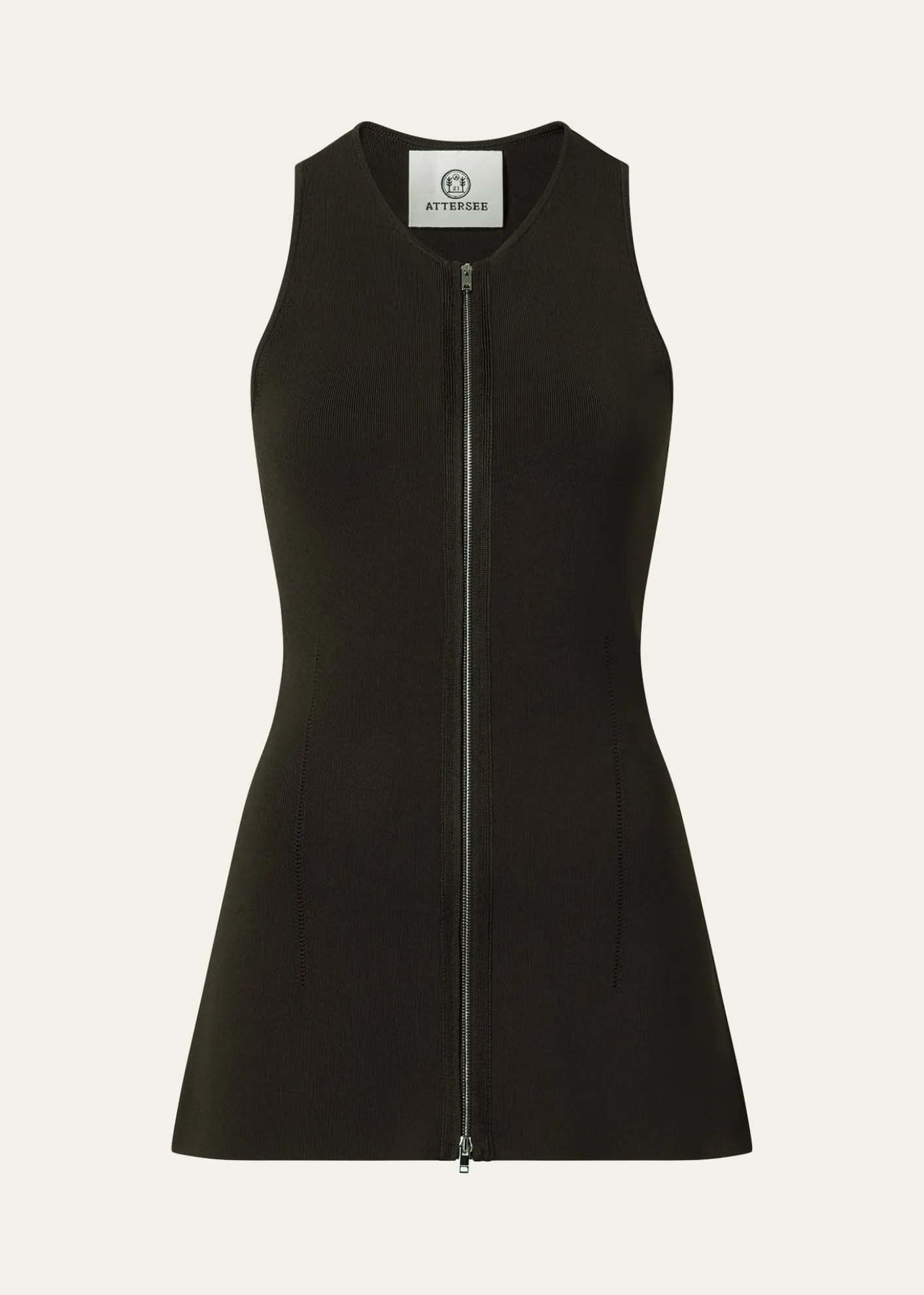AtterseeViscose Knit Sleeveless Top