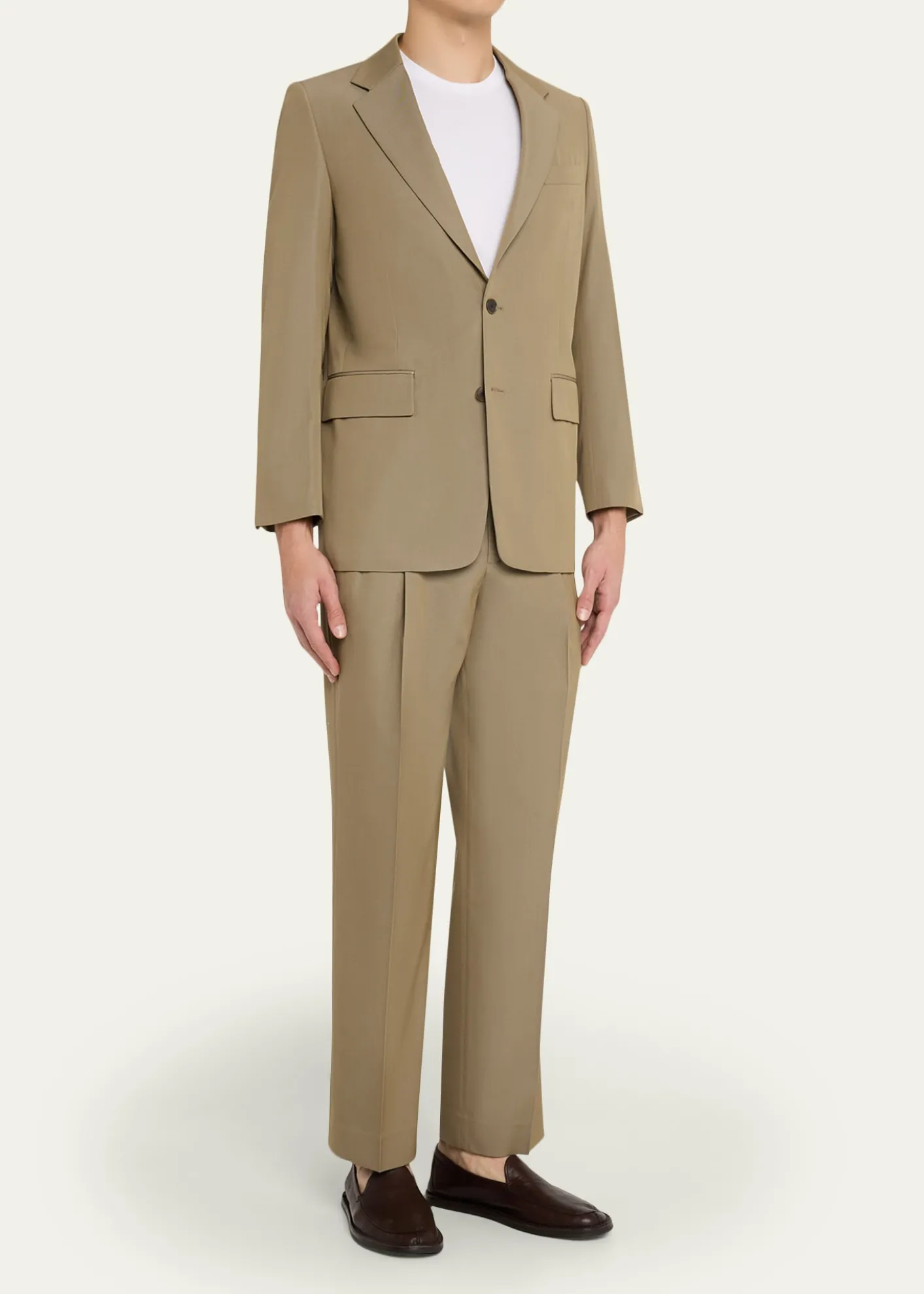 AURALEEMen's Single-Breasted Wool Blazer
