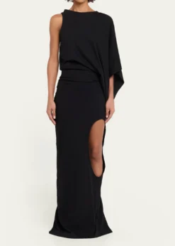 A.W.A.K.E. MODEAsymmetric Maxi Dress