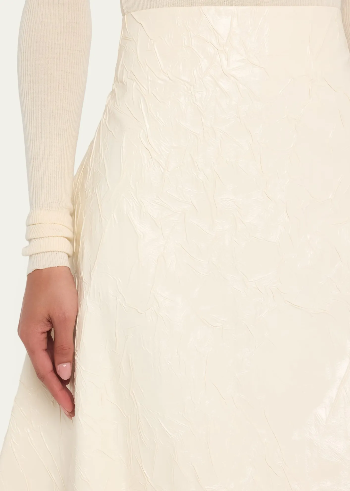 A.W.A.K.E. MODEKnee-Length A-Line Skirt