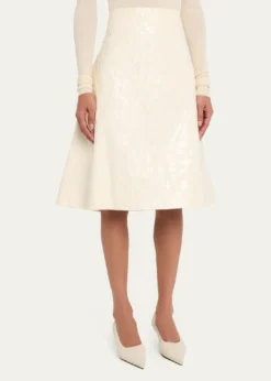 A.W.A.K.E. MODEKnee-Length A-Line Skirt
