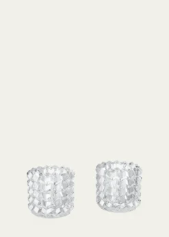 BaccaratEye II Crystal Votives, Set of 2
