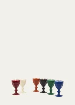 BaccaratHarcourt Goblet Candle, Red