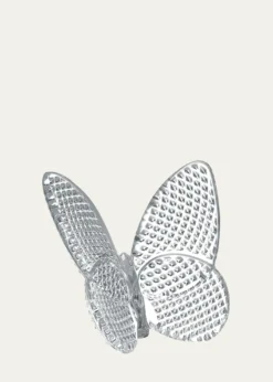 Baccarat2.5" Lucky Crystal Clear Diamante Butterfly