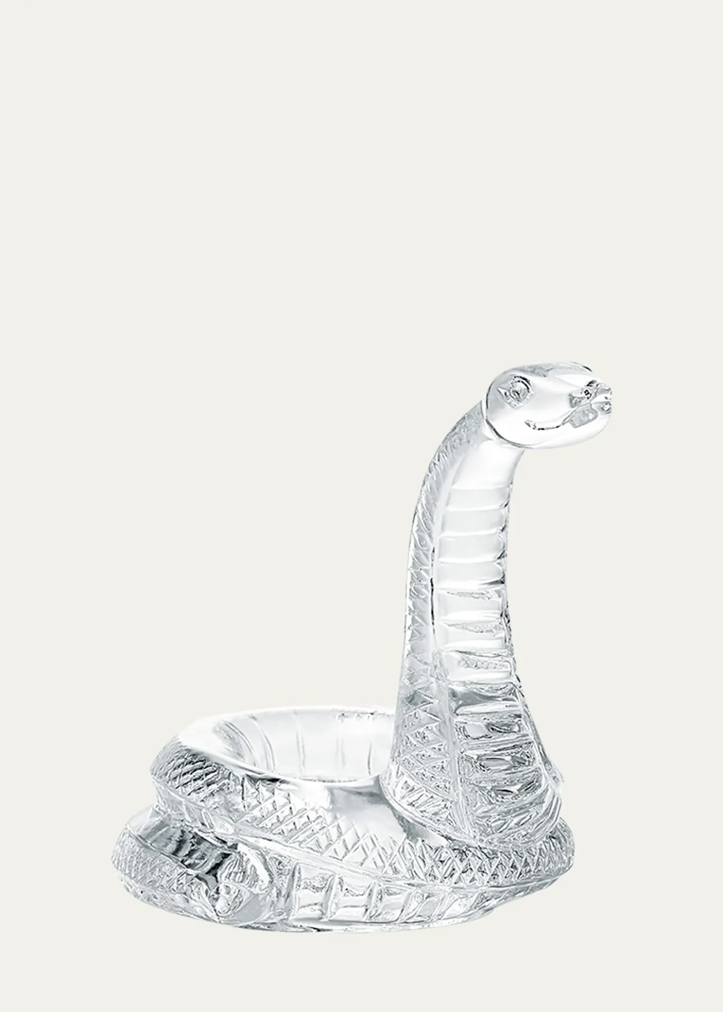 BaccaratZodiac Snake 2025 Crystal Figurine