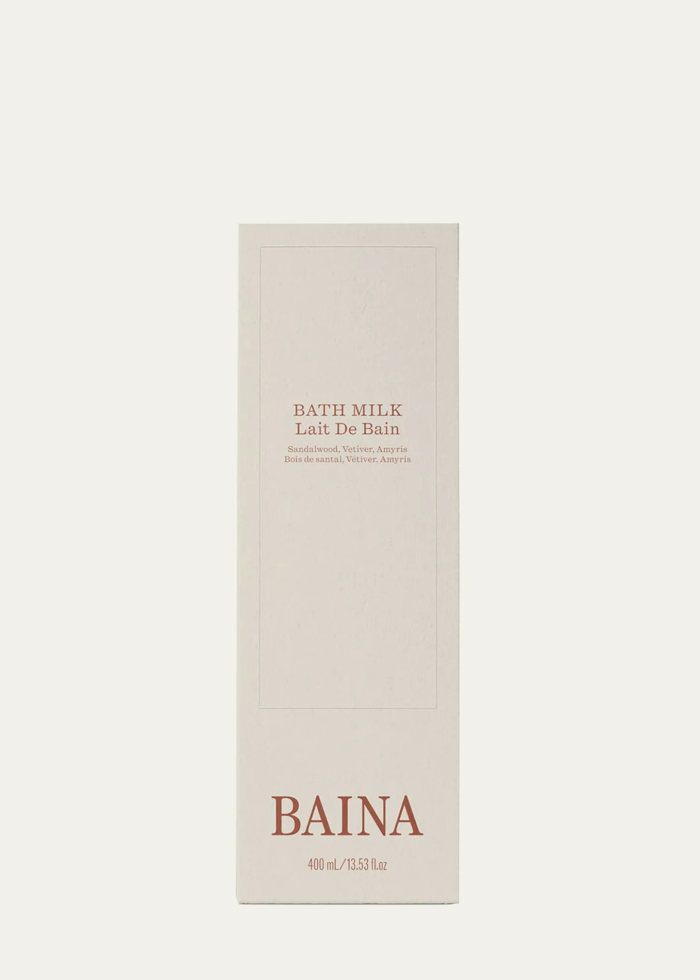 BAINAEbon Veil Bath Milk, 13.5 oz.