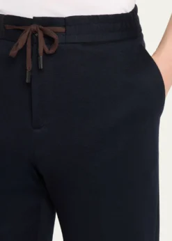 BaldassariMen's Jersey Straight-Leg Drawstring Pants