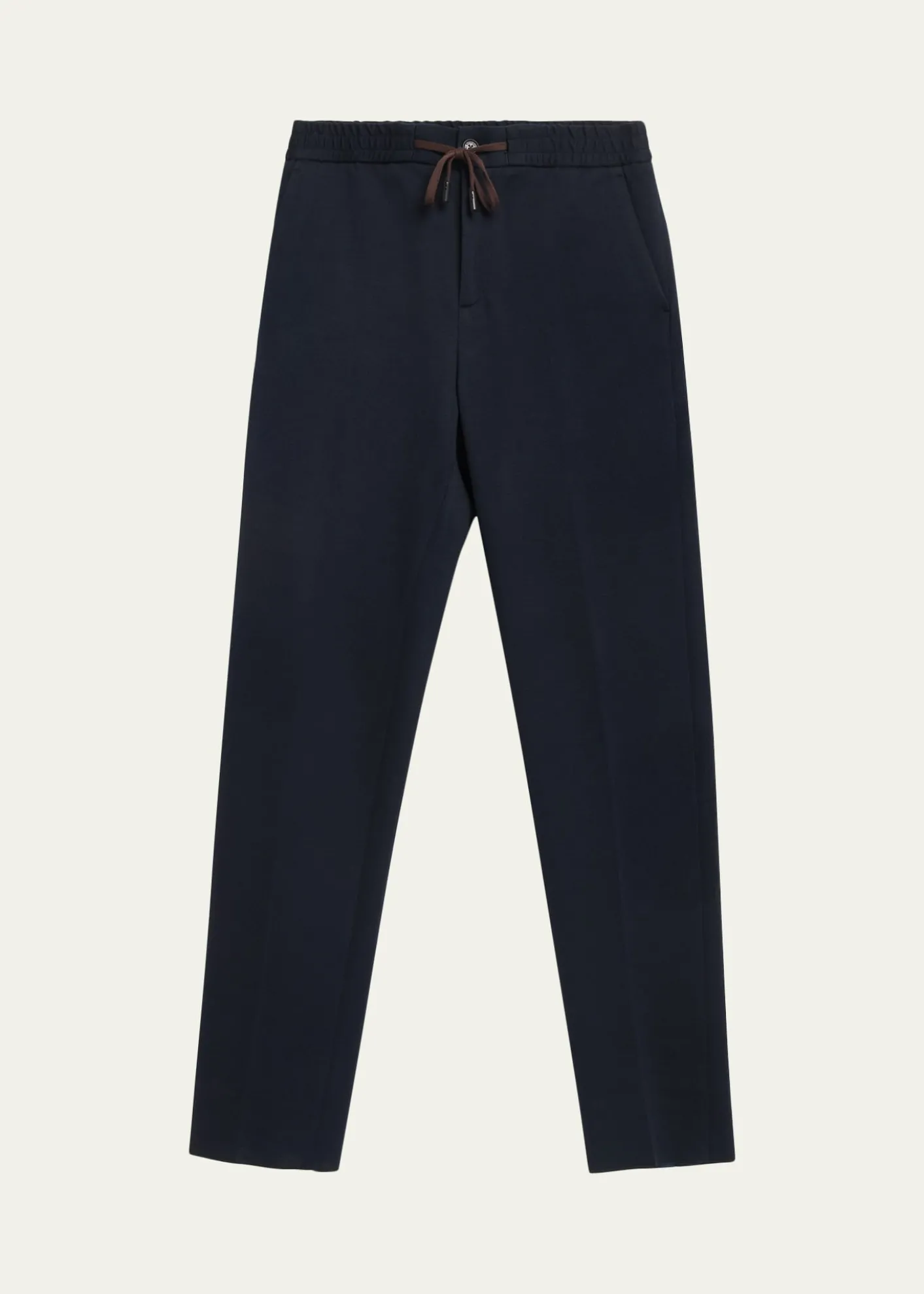 BaldassariMen's Jersey Straight-Leg Drawstring Pants