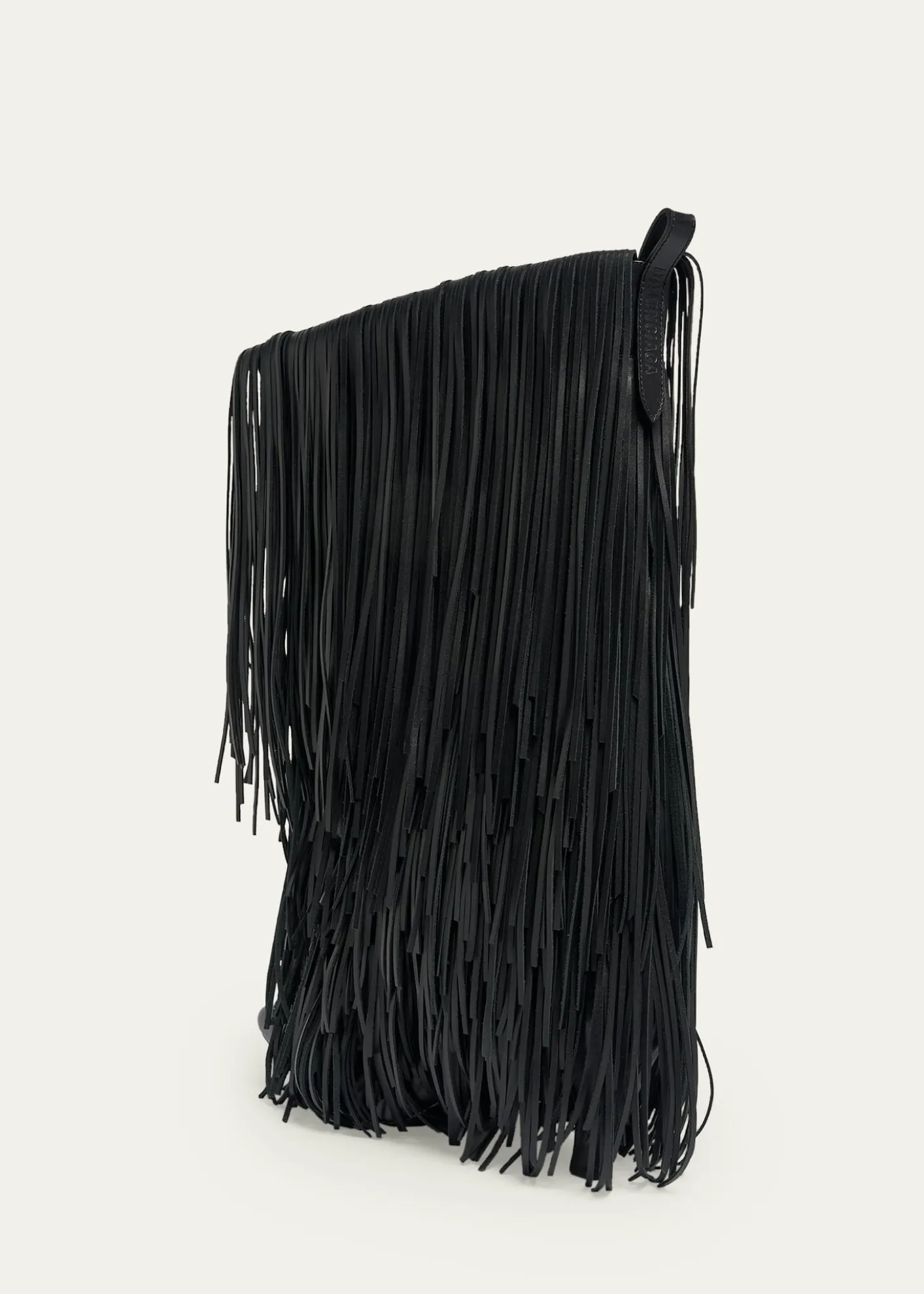 BalenciagaAvenue Fringe Leather Booties