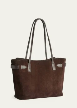 BalenciagaBel Air Waxed Suede Tote Bag