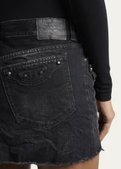 BalenciagaCity Denim Mini Skirt