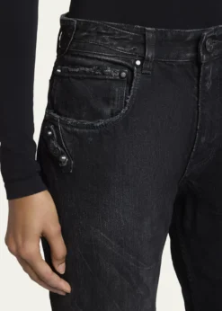 BalenciagaCity Straight-Leg Jeans