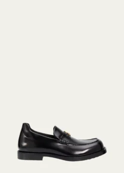 BalenciagaComfy Leather Penny Loafers