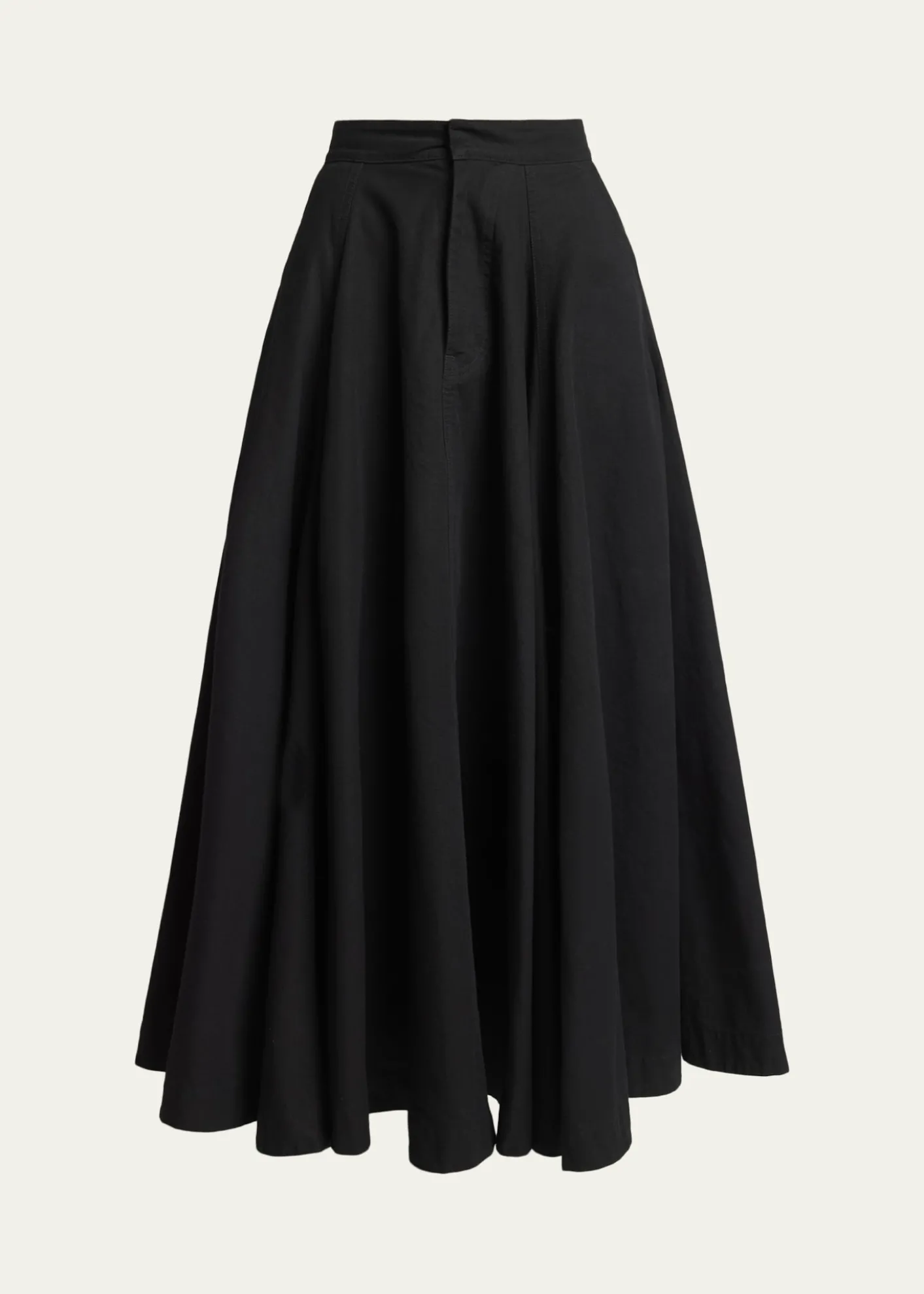 BalenciagaCotton Godet Maxi Skirt