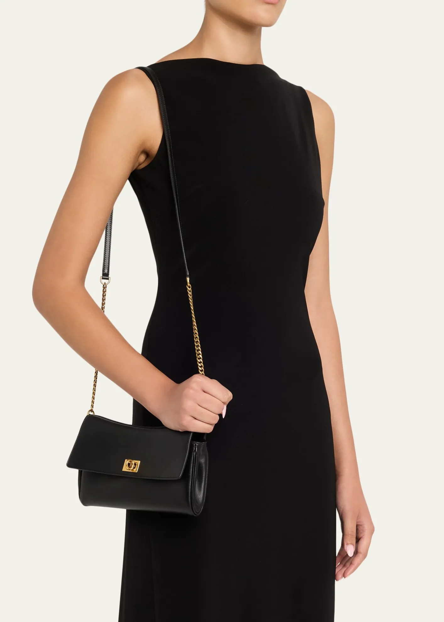 BalenciagaLeather Shoulder Bag