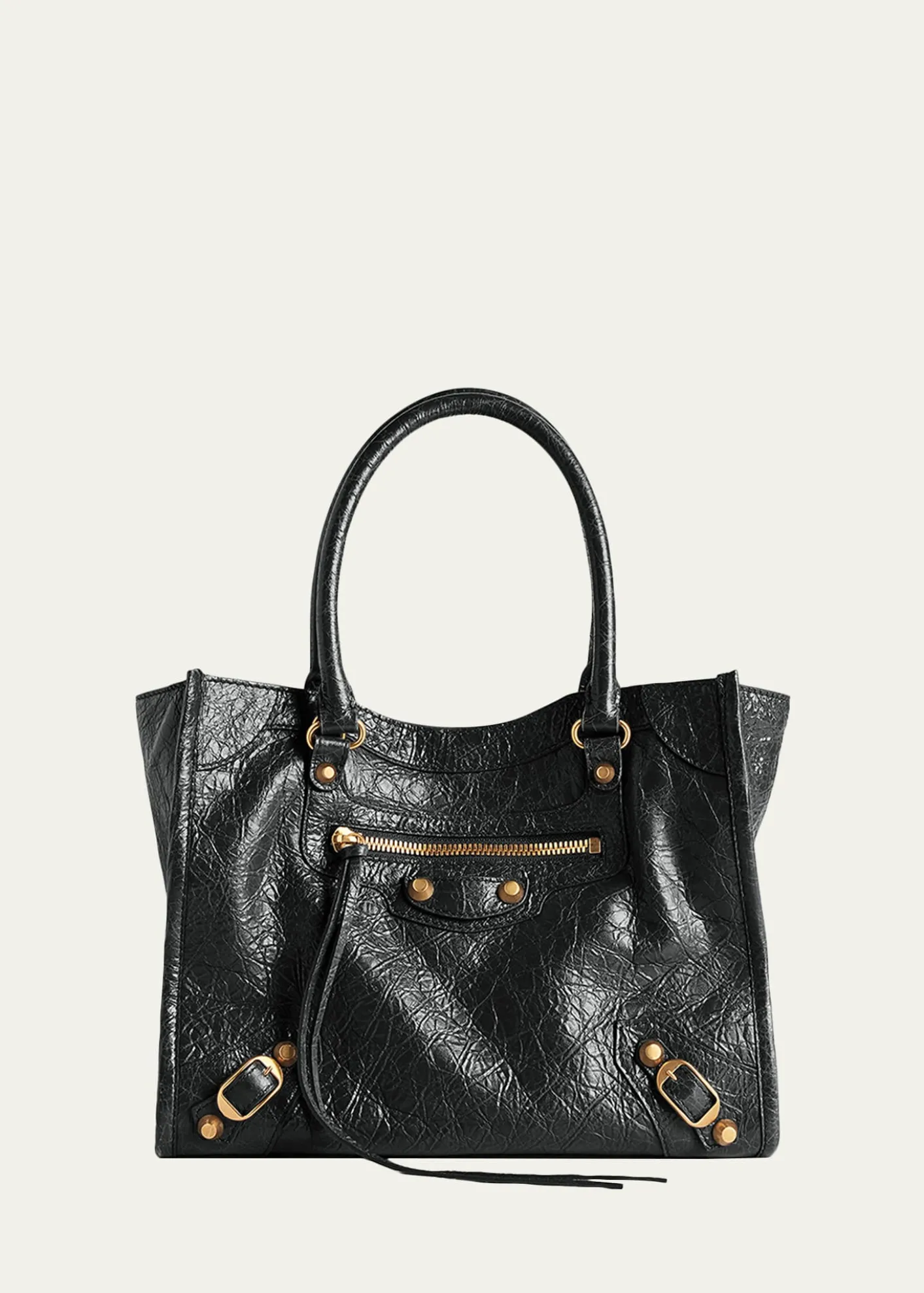 BalenciagaLe City Arena Leather Tote Bag