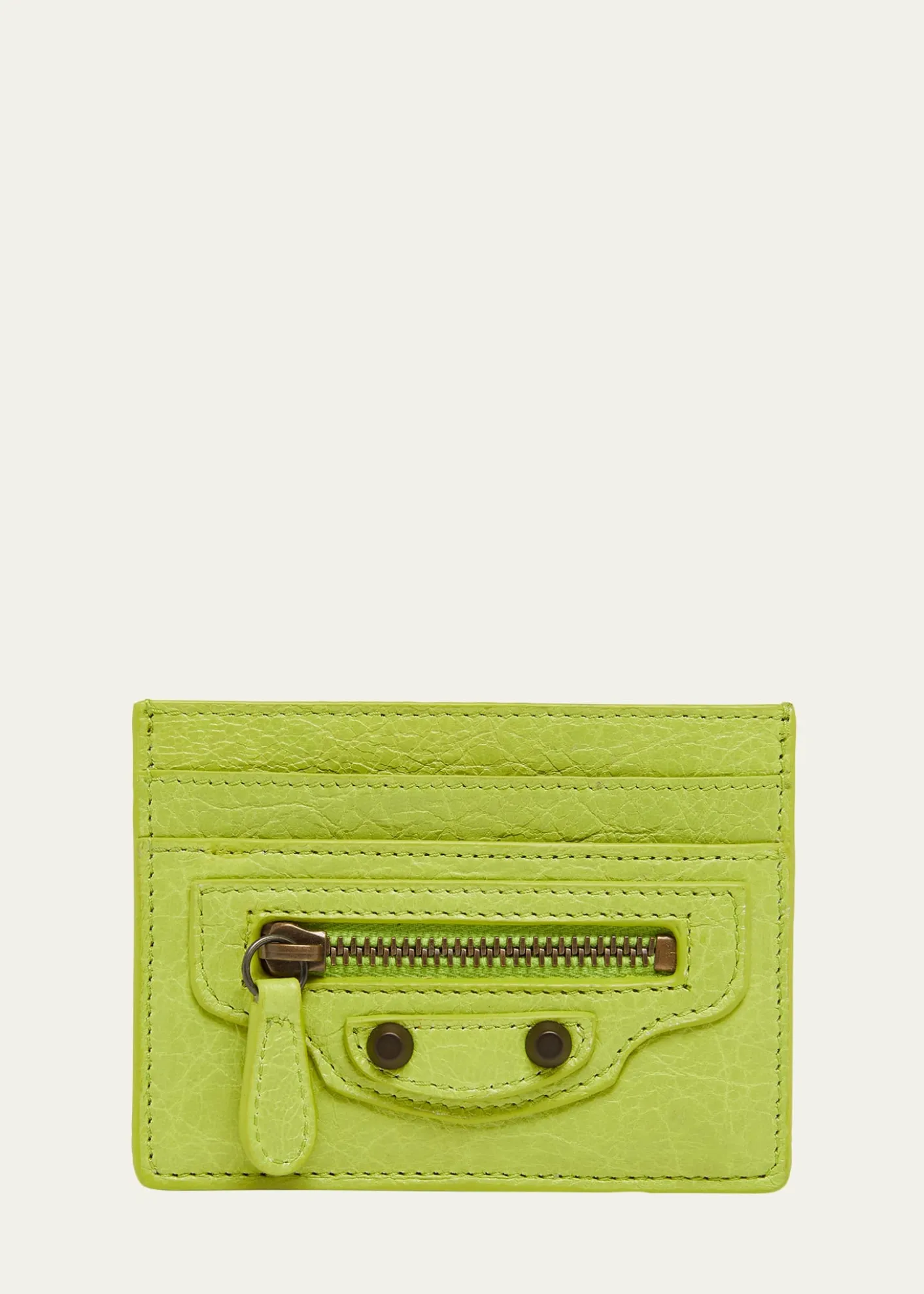 BalenciagaLe City Leather Coin and Card Holder