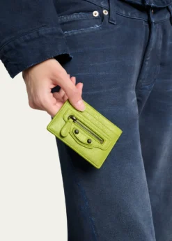 BalenciagaLe City Leather Coin and Card Holder
