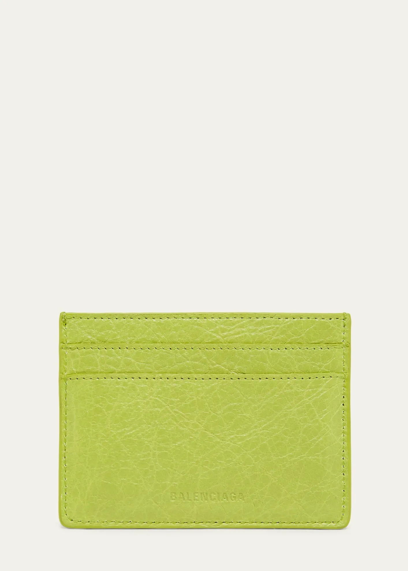 BalenciagaLe City Leather Coin and Card Holder