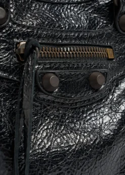 BalenciagaLe City Leather Tote Phone Holder