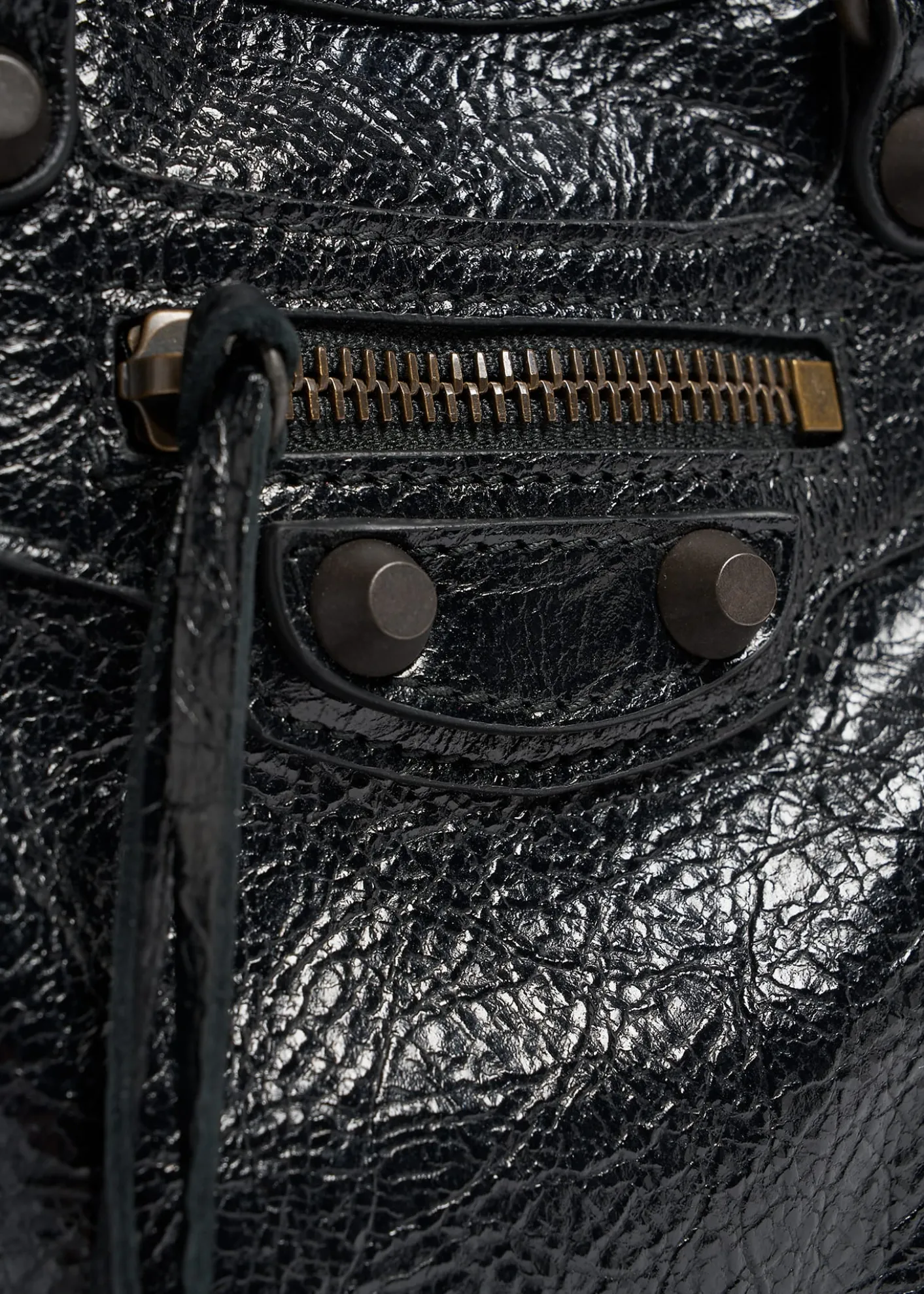 BalenciagaLe City Leather Tote Phone Holder