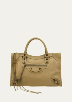 BalenciagaLe City Medium Canvas Top-Handle Bag
