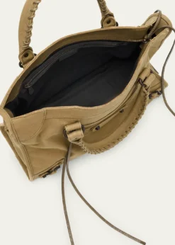 BalenciagaLe City Medium Canvas Top-Handle Bag