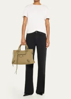 BalenciagaLe City Medium Canvas Top-Handle Bag