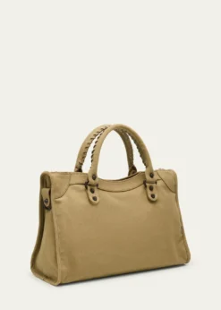 BalenciagaLe City Medium Canvas Top-Handle Bag