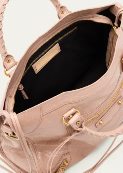 BalenciagaLe City Medium Leather Top-Handle Bag