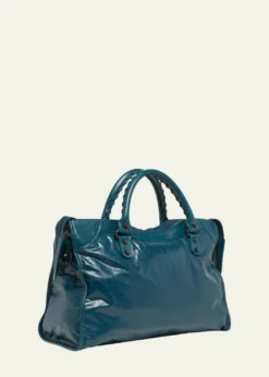 BalenciagaLe City Medium Leather Tote Bag