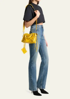 BalenciagaLe City Mini Leather Top-Handle Bag