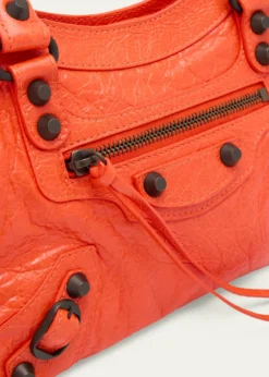 BalenciagaLe City Mini Leather Top-Handle Bag