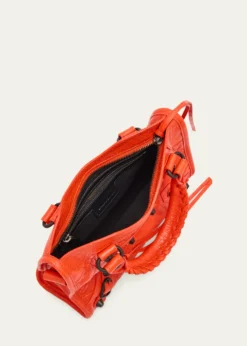BalenciagaLe City Mini Leather Top-Handle Bag