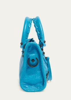 BalenciagaLe City Nano Leather Top-Handle Bag