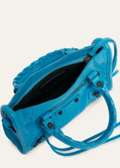 BalenciagaLe City Nano Leather Top-Handle Bag